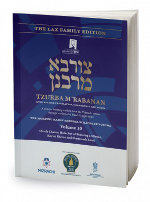 Volume 10 – The Moreinu HaRav Hershel Schachter Volume