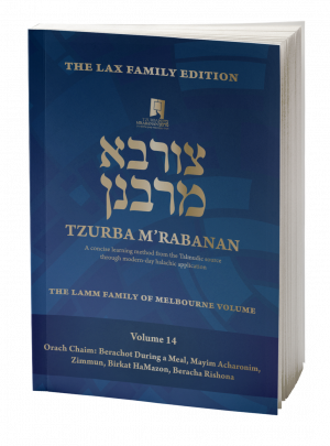 Volume 14 – Orach Chaim: Berachot During a Meal, Mayim Acharonim, Zimmun...